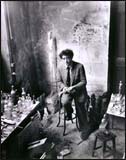 Alberto Giacometti dans son atelier