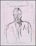 Portrait en buste de Tristan Tzara